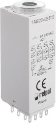 Przekaźnik czasowy jednofunkcyjny 4P 115V AC opóźnione załączanie T-R4E-2014-23-5115 854943