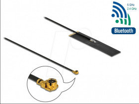 12628 Dualband WLAN Antenna MHF® I plug PIFA FCP omnidirectional