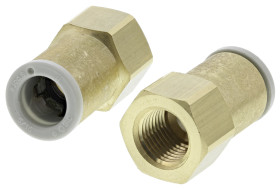 Złączka pneumatyczna Złącze Rc 1/8 żeńskie Wciskane 8 mm SMC Adapter gwintowany prosty Rc 1/8 żeńskie