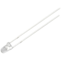 Dioda LED 3mm niebieska migająca S.J. clear