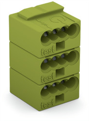 Złączka oświetleniowa WAGO 3 243 Żeński Żeńskie złącze oświetlenia Gniazdo