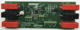 Płytka demo Infineon Regulator napięcia LDO Płytka ewaluacyjna Niski prąd spoczynkowy LDO TLS820B2ELVSE, mikrokontroler
