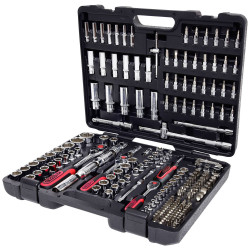 KS Tools 918.0795 1/4&quot; &#x2B; 3/8&quot; &#x2B; 1/2&quot; Chromeplus Socket Set, 195 Pcs