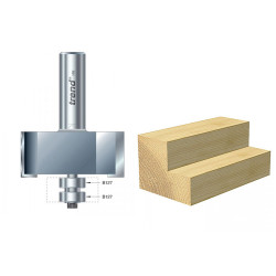 Trend 46/390 x 1/2 TCT Bearing Guided Rebater 22.5mm x 50.8mm