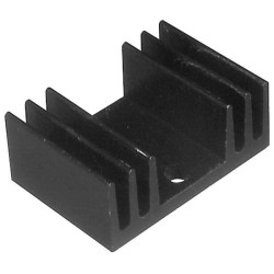 TruComponents 360001 Fin heat sink 12 K/W 29 x 11.5 x 20 mm TO 220