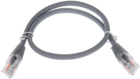 Kabel kat. 5e U/UTP Szary 500mm