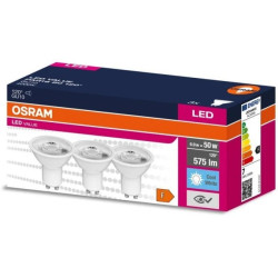 3PAK Żarówka LED GU10 6,9W = 50W 575lm 4000K Neutralna 120 OSRAM VALUE