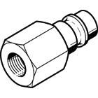 Szybkozłączka pneumatyczna Festo G 1/4 żeńskie rodzaj Męski Gwintowany Mosiądz 1/4in