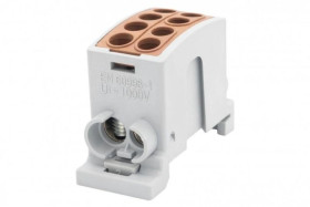 F-ELEKTRO Zacisk HLK 100A-2 (1x25,1x16 / 1x25,1x16) - brązowy F2.0356