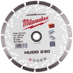 Tarcza diamentowa tnąca HUDD 230x2,6mm SPEEDCROSS MILWAUKEE