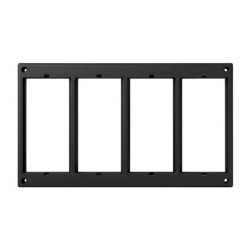 Simon Connect Ramka poczwórna uniwersalna szary grafit SM402/14