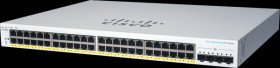CBS220-24P-4X-EU Switch, 28-Port, Gigabit Ethernet, PoE+, SFP