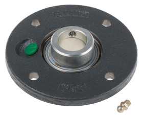 Zespół łożyskowy średnica wew 25mm Oprawa łożyskowa kołnierzowa liczba otworów 4 INA rozmiar otworu 9mm