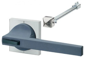 Napęd drzwiowy czarny z wałkiem 12x12x300mm 8UC7314-6BD44