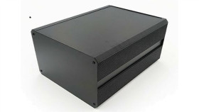 Obudowa Radiatora Czarny Ip40, 300 X 200 X 175Mm, Rs Pro