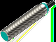 Inductive sensor, 3 wire, flush mounting, flush, 1 Form A (N/O), 10 mA, 326163-0203