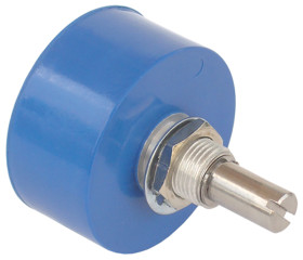 Potencjometr 10kΩ typ Obrotowy Bourns średnica wału 6,35 mm 1.5W długość wału 12.7mm średnica 33.34mm Montaż na łożysku