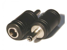 Adapter DC gniazdo 5,5/2,1 -> wtyk 3,5/1,0