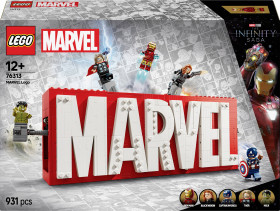 76313 LEGO® MARVEL SUPER HEROES Logo MARVEL i minifigurki