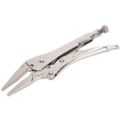 Sealey AK6825 Locking Pliers Long Nose 210mm 0-60mm Capacity