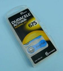 DA-675 ZINC AIR 1,4V DURACELL AP.SŁU