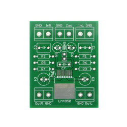 Miniaturowy, stereofoniczny wzmacniacz o mocy 2x3W - PCB do projektu AVT 1712