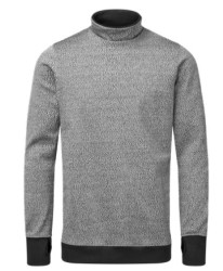 Sweter, 90-5233, Unisex, L, Czarny/szary