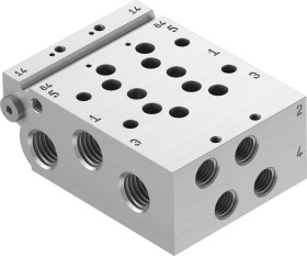 Listwa przyłączeniowa FESTO VABM-L1-14W-G14-2 566642 Listwa przyłączeniowa VABM-L1-14W-G14-2 Listwa rozdzielacza VABM-L1