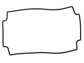 Uszczelka; G116SEAL; EPDM; Gainta; RoHS