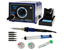 Stacja Lutownicza WEP 936 +Odsysaczgroty cyna kalafonia pasta