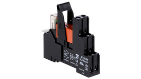 Przekaźnik mocy 24V dc SPDT TE Connectivity, na szynę DIN