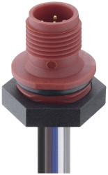 Lutronic 1230 05 T16CW103 0,5m Złącze czujnika/aktuatora do zabudowy M12 złącze męskie do wbudowania Ilość pinów: 5 1 sz