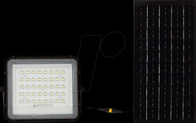 7824 LED fitting, floodlight, 80 W, 800 lm, 4000 K, black