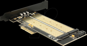 89630 PCI Express card x4 &gt; M.2 Key B + NVMe M.2 Key M