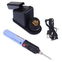 Battery DC Temperature Adjustable Soldering Iron Pen Rechargeable