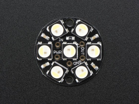 Adafruit NeoPixel Jewel - 7 x 5050 RGBW LED w/ Integrated Drivers - Cool White