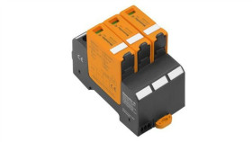Ogranicznik Przepięć Typ T2 3P 3M 20/50Ka 3.8Kv 1000V Dc Pv Vpu Pv Ii 3 1000