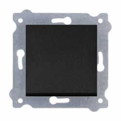 Łącznik schodowy Czarny Metalik 250V 10A 209/14E EXEN