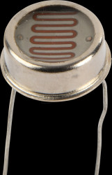 PGM1204-MP LDR, 250mW, 45..150kOhm, 560nm, 250VDC, ØLED: 12mm