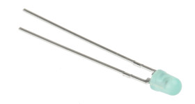 LED, THT, Zielony, 2-Pin, 1,9 V, 50°, Broadcom