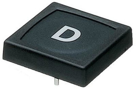 Short-stroke pushbutton, Form A (N/O), 125 mA/48 VDC, unlit , 3 N, THT, 1241.1108.3050
