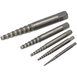Dormer M901A M101 Carbon Steel Screw Extractor Set A