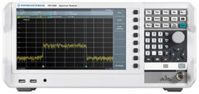 Analizator widma 5 kHz → 1 GHz Rohde & Schwarz l. kanałów: 1 1GHz LCD USB