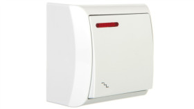 Bis Łącznik Schodowy Z Podświetleniem Biały Łn-3Bs/00