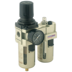 Sealey SA206 Air Filter/regulator/lubricator Max Airflow 105cfm