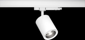 96556 ProRail3 rail spotlight Kratos, 50°, 2000 lm, 18.5 W, 4000 K, wh