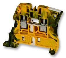 1SNK505150R0000 złącze przelotowe, żółto-zielone