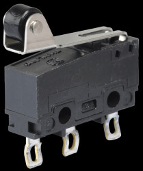 AV32543AT Snap-action microswitch, 1x inverted, roller lever