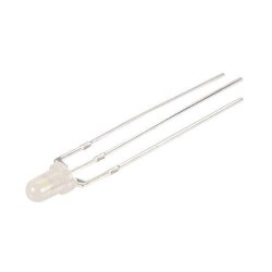 L-115WEGW-CA dioda LED 3mm, dwukolorowa czerwono-zielona; wspólna katoda