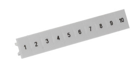 Taśma na oznaczenia Paska znacznika Zack LGS:FORTL.ZAHLEN 1-10, ZB 6 Phoenix Contact Zaczepowe